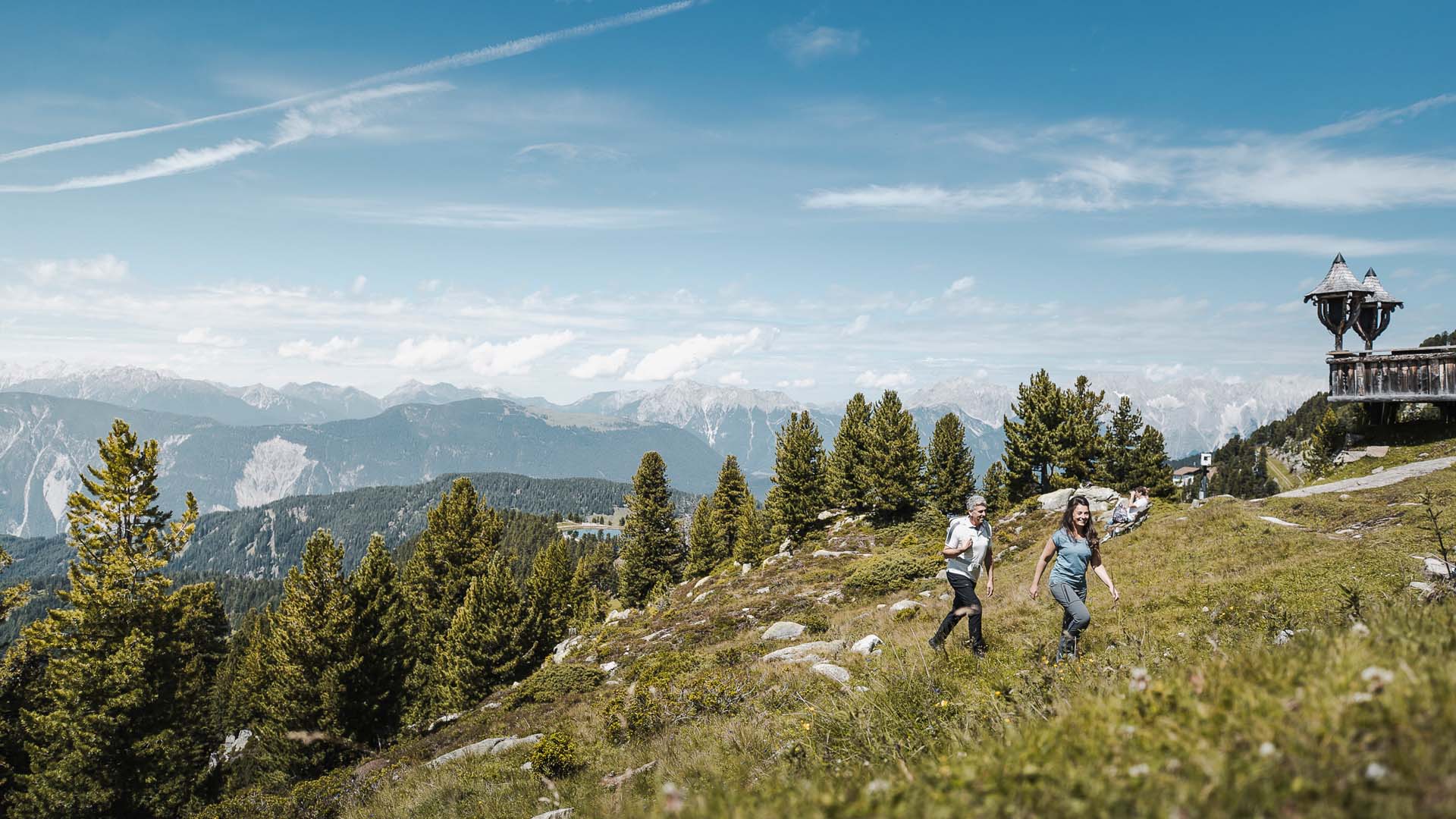 Wandern in den Bergen